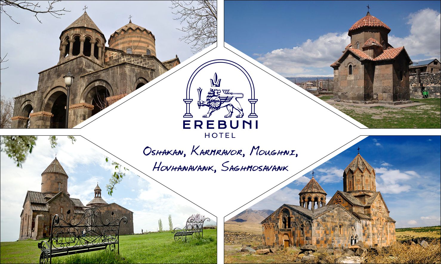 Excursion to Oshakan-Karmravor-Moughni-Hovhanavank-Saghmosavank