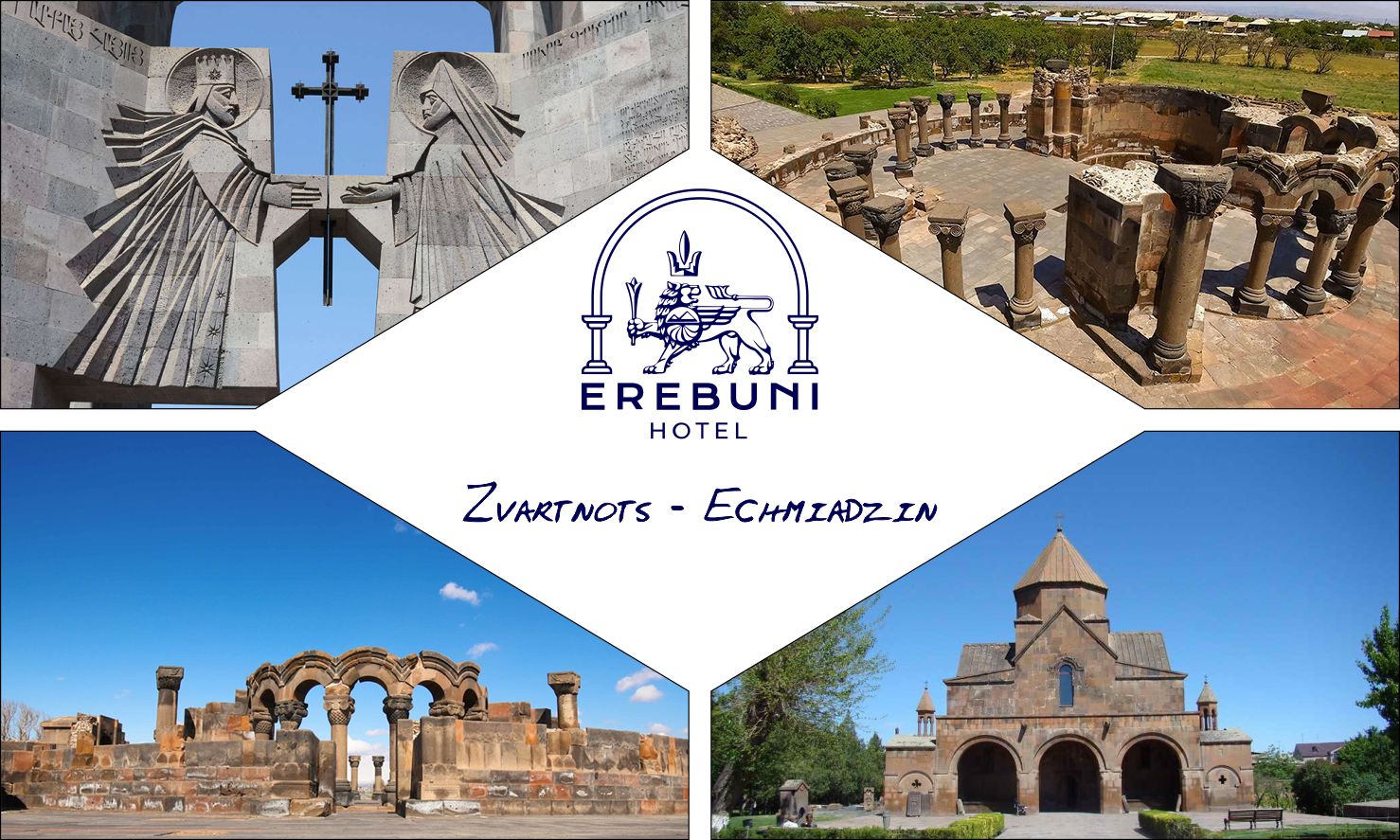 Excursion to Echmiadzin and Zvartnots